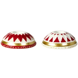 Lysestage m/ harlekin mønster