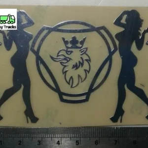 Nr26. 2 Scania piger holder Griffen logo