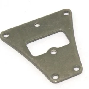 Rear suspension plate.