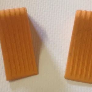 Stop klodser 2 stk orange