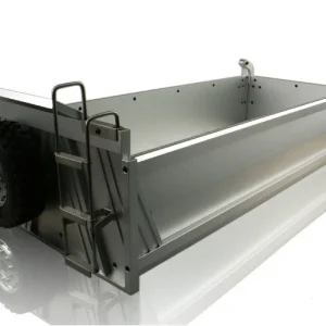 LESU alu lad m/plane sider ca. 420 mm langt passer til 4 akslet
