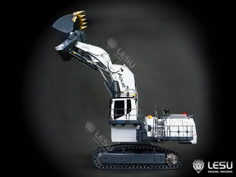 LESU minegravemaskine 9150 med 2 hydraulikpumper og dobbeltcylindre fremad rettetgraveskovl - Billede 5