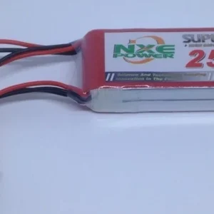 Li-Po batteri 7,4 volt soft pack 2500 mAh (17 x 30 x 96 mm) (JR & BEC stik)