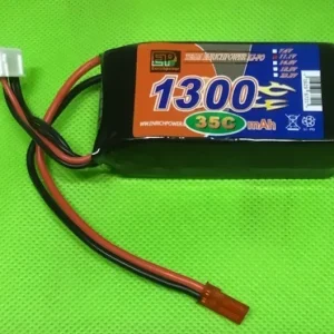 EP Power Li-Po 11,1 volt 1300 mAh 35C soft pack  21.5 x 34.5 x 72 mm