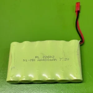 Ni-Mh batteri 7,2 volt 400 mAh til følgende HUINA maskiner 1550/1571/1573/1577