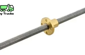 8 mm trapez gevindstang 350 mm  med 2 mm stigning