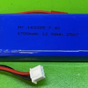 Senderbatteri til RADIO-LINK sendere  (7,4 volt 1700 mAh) Li-Po