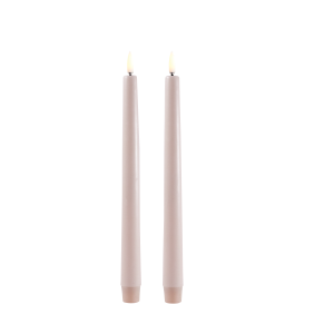 LED stagelys ´Smooth`, Beige – 2-pak