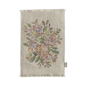 Maileg tæppe med blomster – Medium